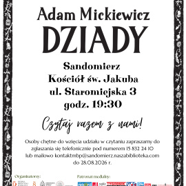 Narodowe Czytanie w Sandomierzu