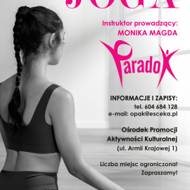 Zajęcia jogi
