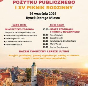 XI Festiwal organizacji pożytku publicznego i XV piknik rodzinny